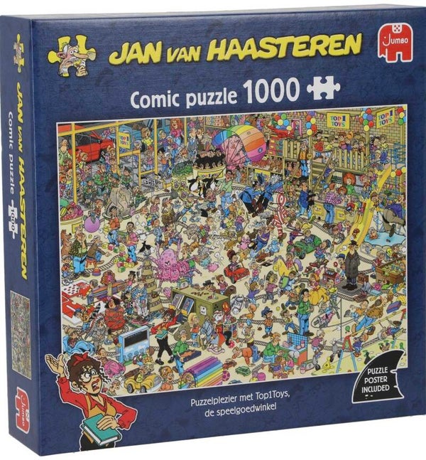 Jan van Haasteren Puzzelplezier met Top1toys, de speelgoedwinkel - 1000