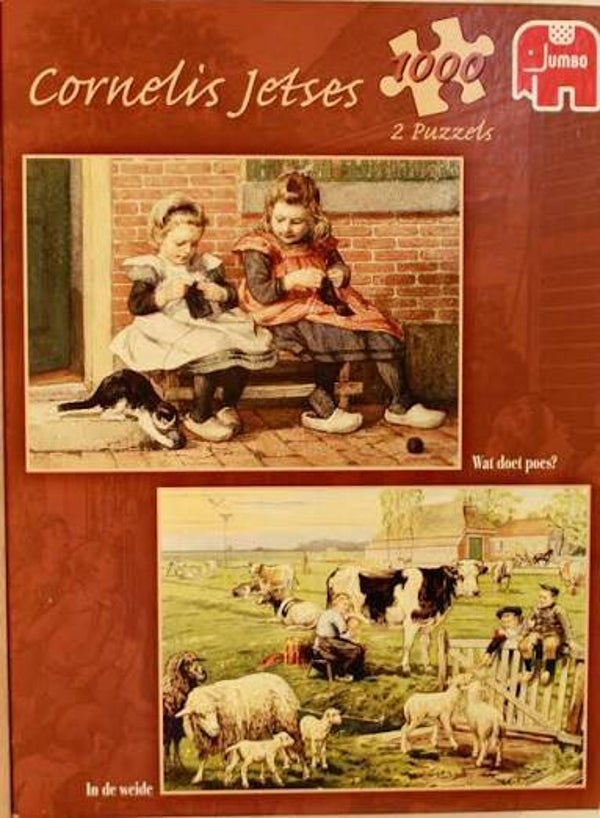 Jumbo Cornelis Jetses Wat doet poes? & In de weide - 2x1000