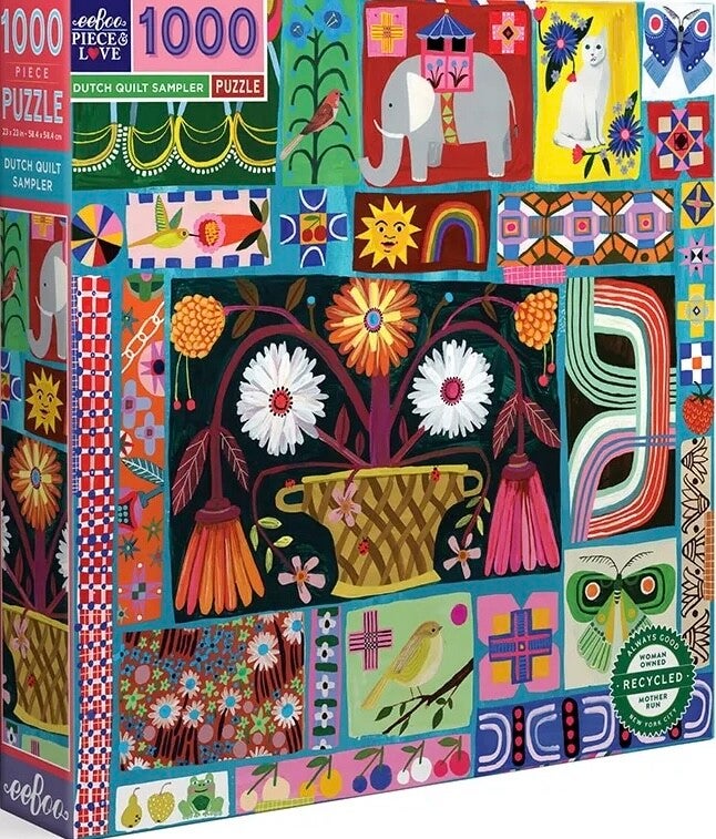 eeBoo Dutch Quilt Sampler - 1000