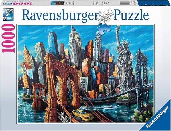 Ravensburger Hallo New York - 1000 (NIEUW)