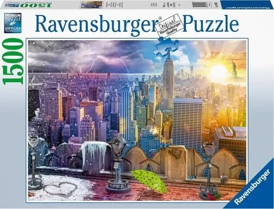 Ravensburger New York ‘s winters en ‘s zomers - 1500 (NIEUW)