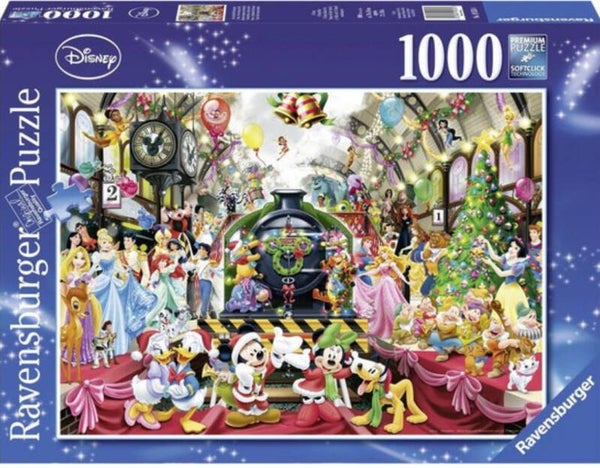Ravensburger Disney Allemaal instappen voor kerstmis! - 1000