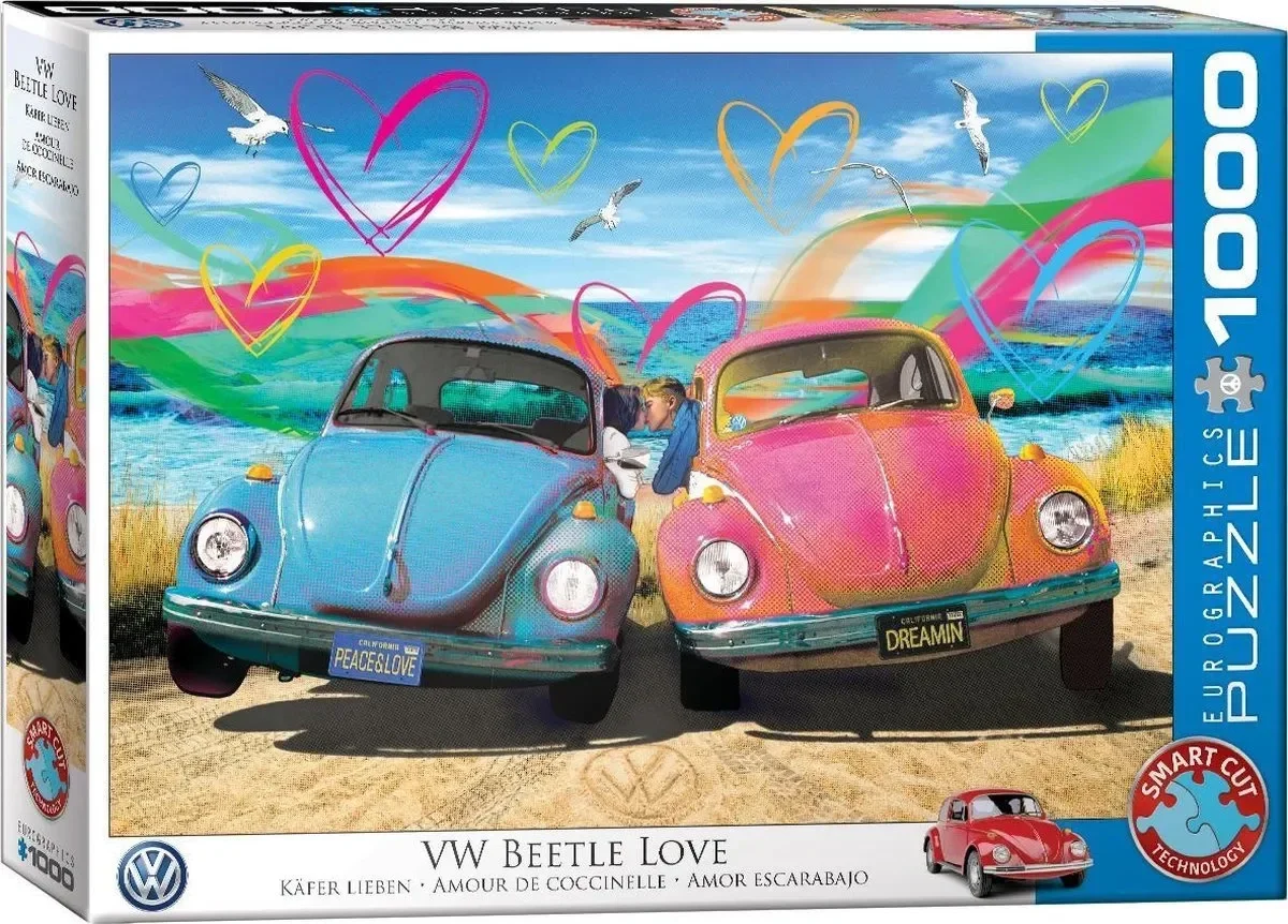 Eurographics VW Beetle Love - 1000