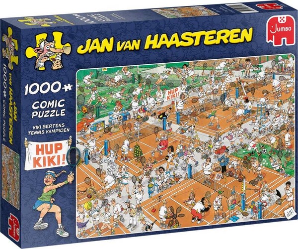 Jan van Haasteren Kiki Bertens Tenniskampioen - 1000