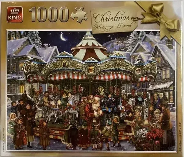 King Christmas Merry-go-Round - 1000 (NIEUW)