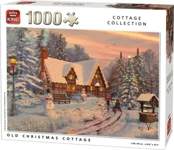 King Old Christmas cottage - 1000 (NIEUW)