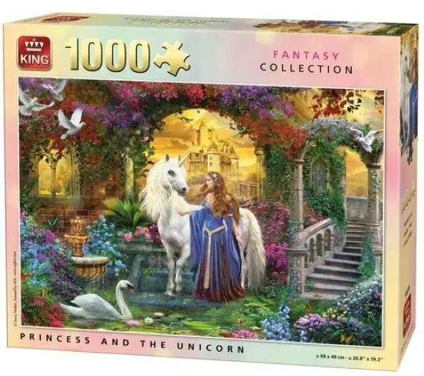 King Princess and the unicorn - 1000 (NIEUW)