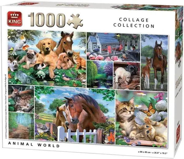 King Animal world - 1000 (NIEUW)