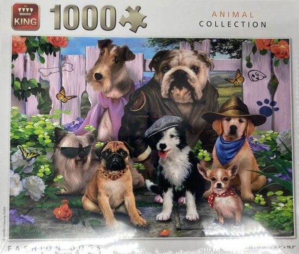 King Fashion dogs - 1000 (NIEUW)