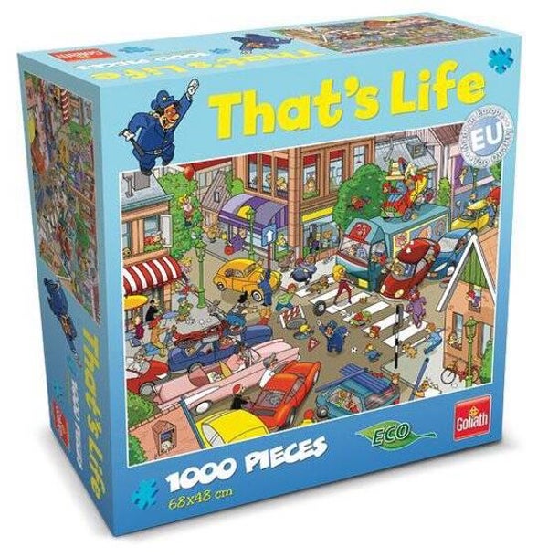 Goliath That’s Life Trein Station - 1000 (NIEUW)