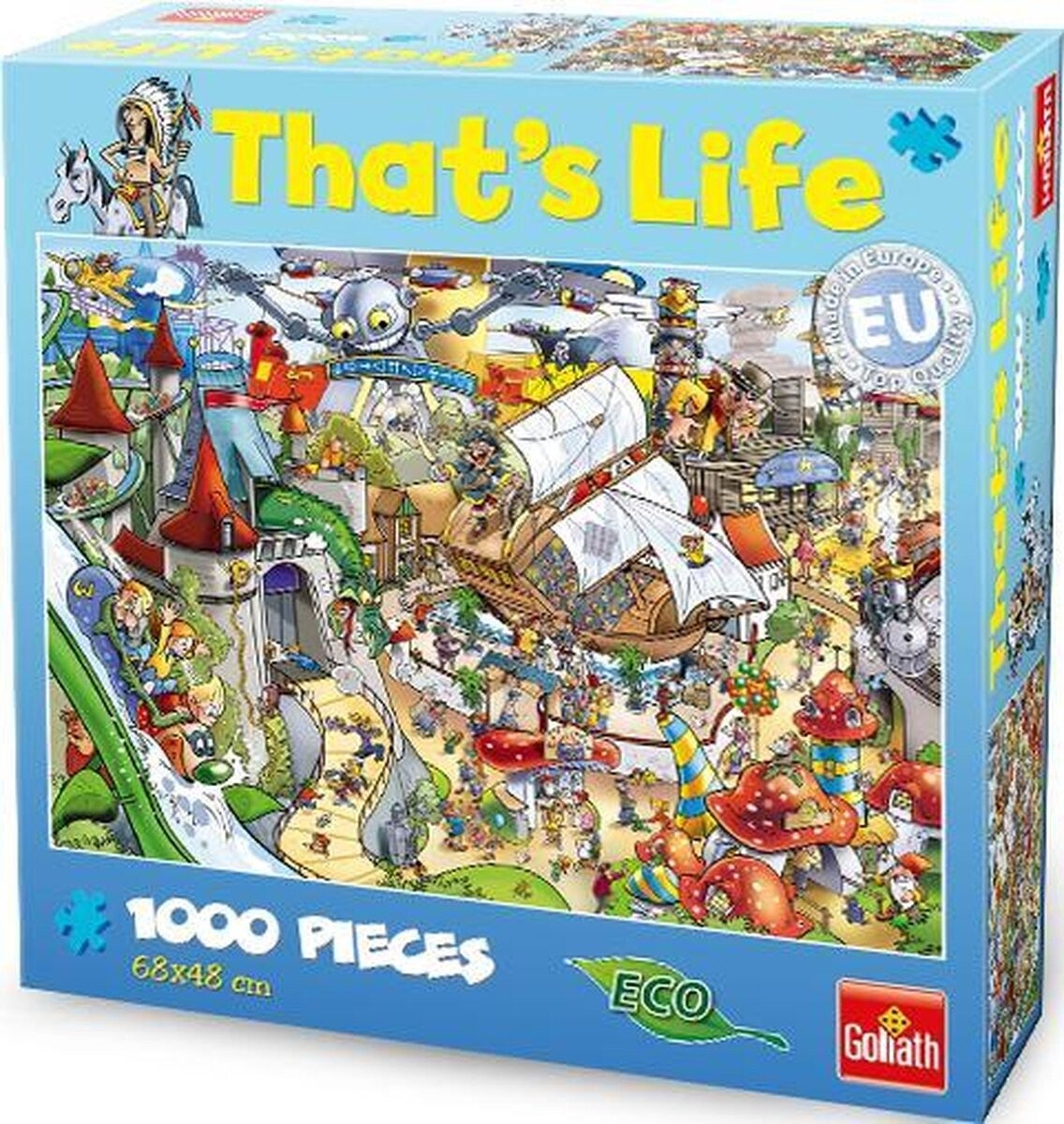 Goliath That’s Life Pretpark - 1000 (NIEUW)