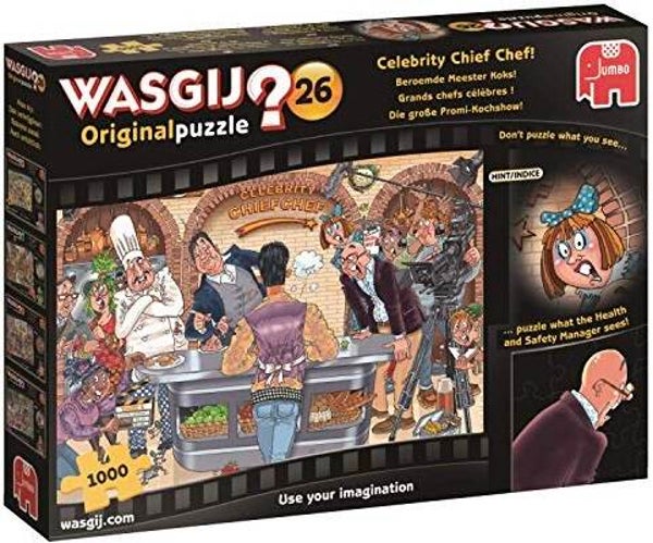 Wasgij Original No. 26 Celebrity Chief Chef! - 1000