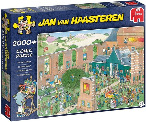 Jan van Haasteren De kunstmarkt - 2000