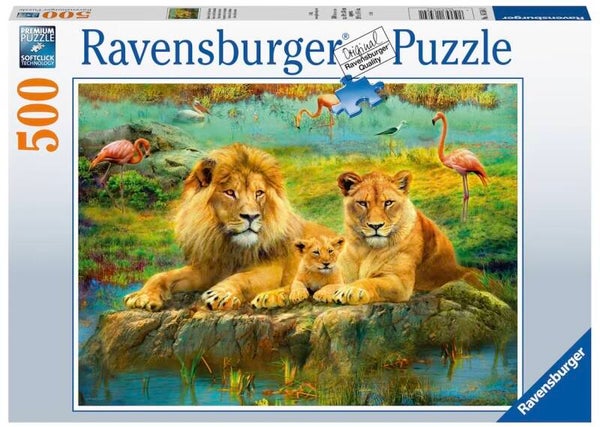 Ravensburger Leeuwen in de savanne - 500