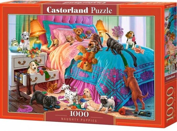 Castorland Naughty puppies - 1000