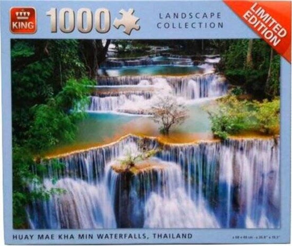 King Huay Mae Kha Min Waterfalls, Thailand - 1000