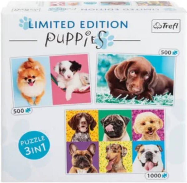 Trefl Puppies - 2x500 & 1x1000