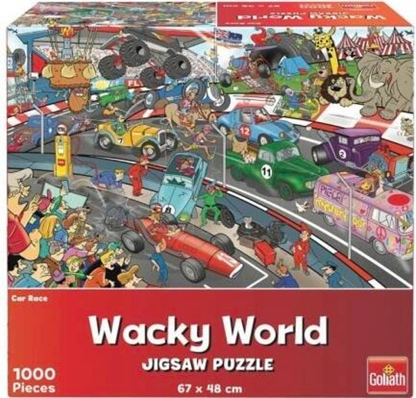 Goliath Wacky world Car race - 1000