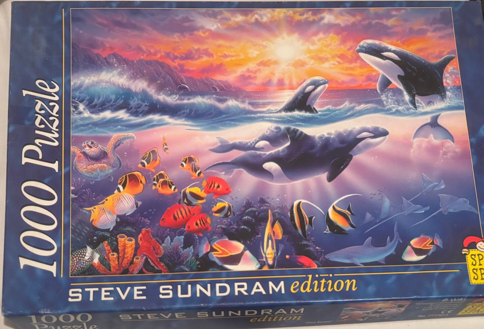 Spiel Spass Steve Sundram Orca Sunset - 1000