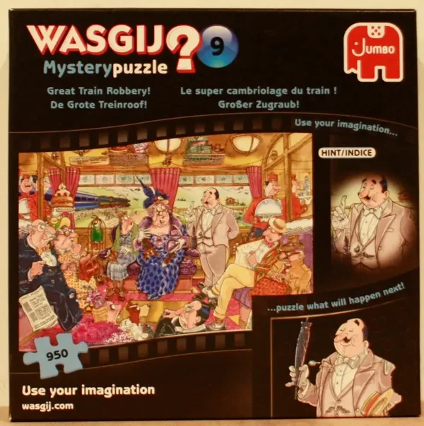 Wasgij Mystery No. 9 Great train robbery! - 950