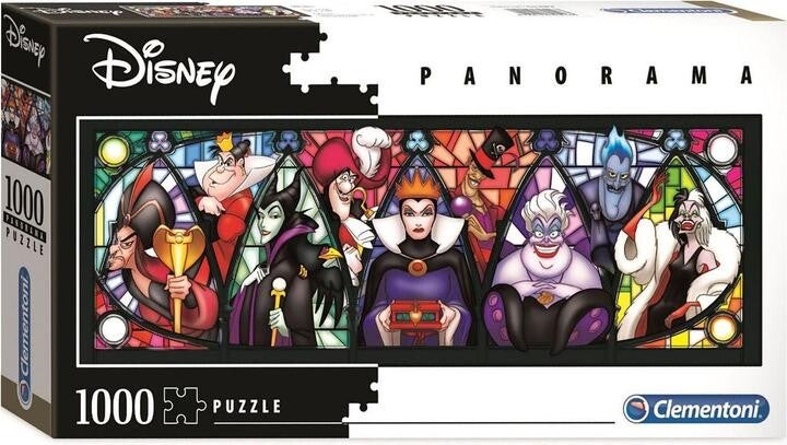 Clementoni Panorama Disney Schurken - 1000