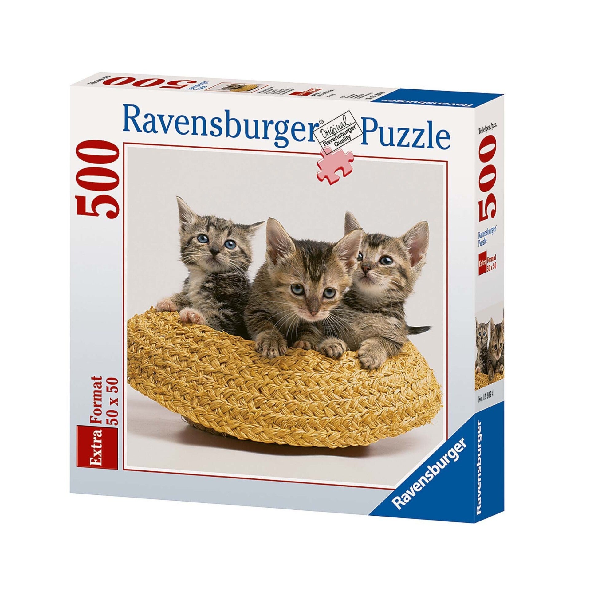 Ravensburger 3 Kleine Poesjes - 500 XL