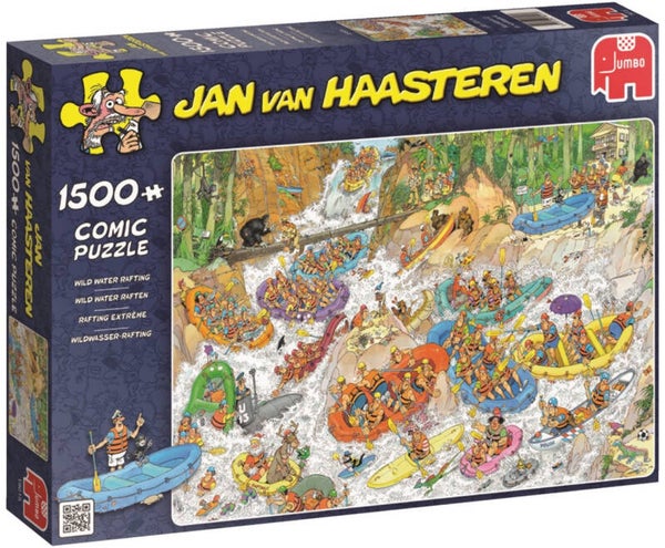 Jan van Haasteren Wild water raften - 1500