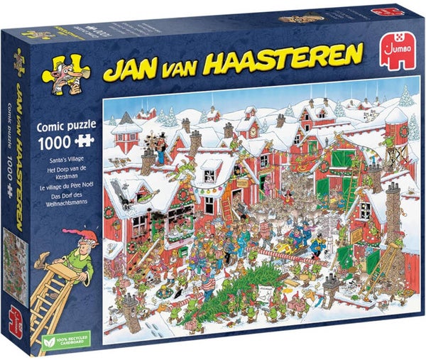 Jan van Haasteren Het dorp van de kerstman - 1000