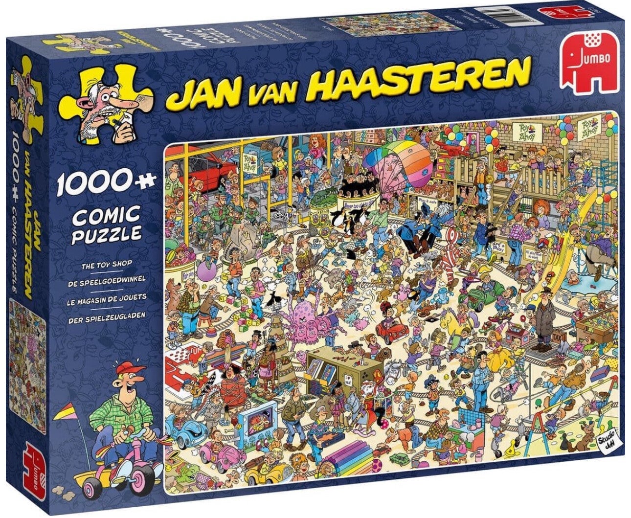 Jan van Haasteren De speelgoedwinkel - 1000