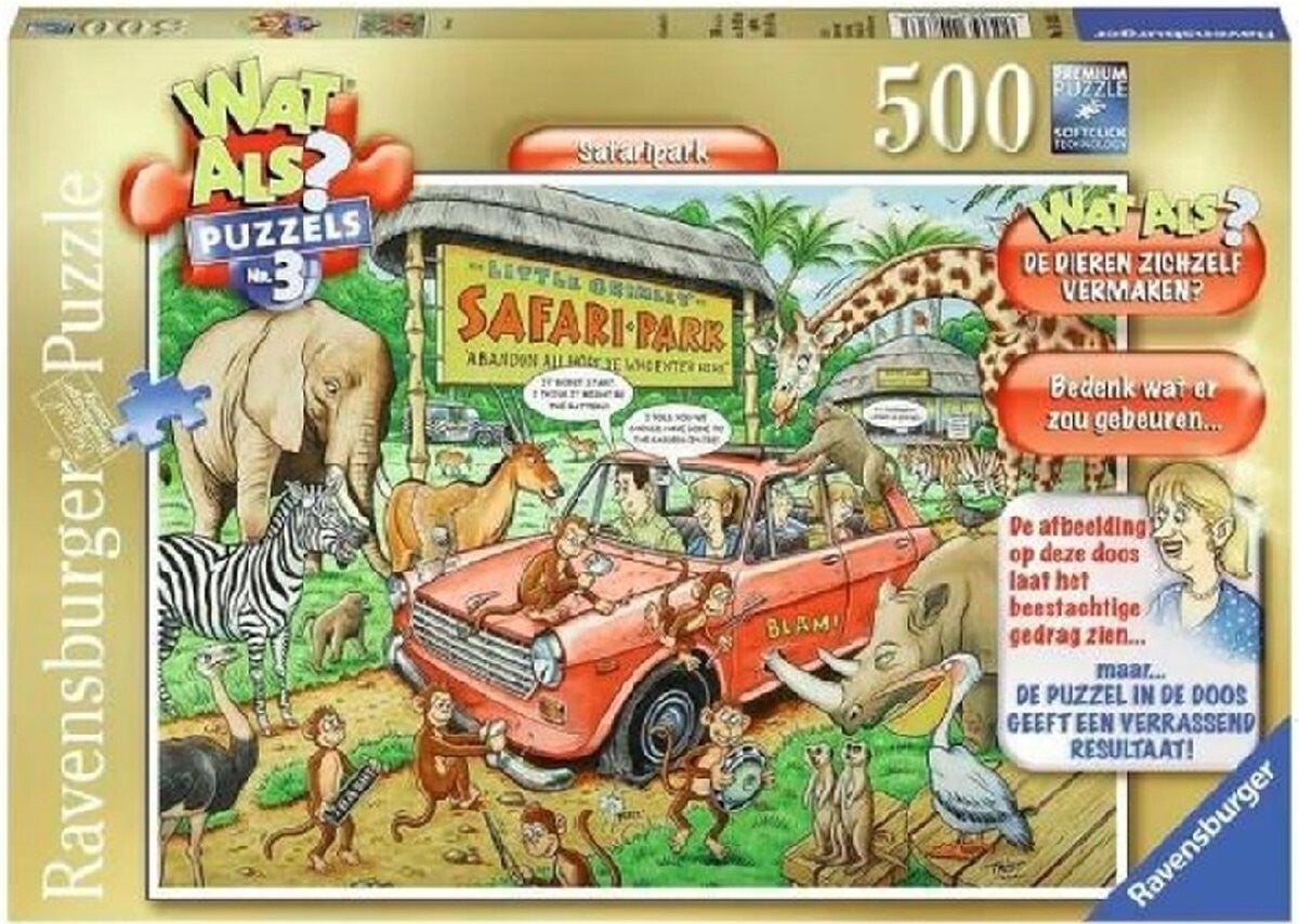 Ravensburger Wat Als? Safaripark - 500
