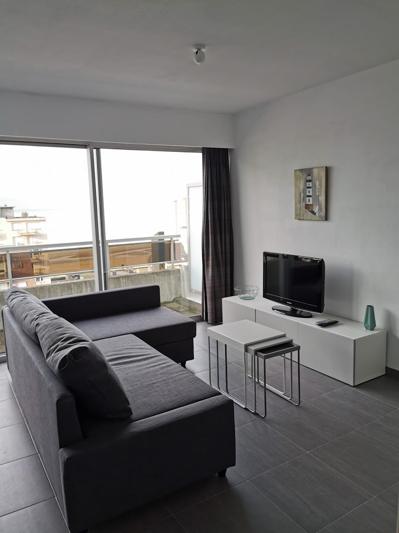 Leefruimte appartement Vitamine Zee Nieuwpoort