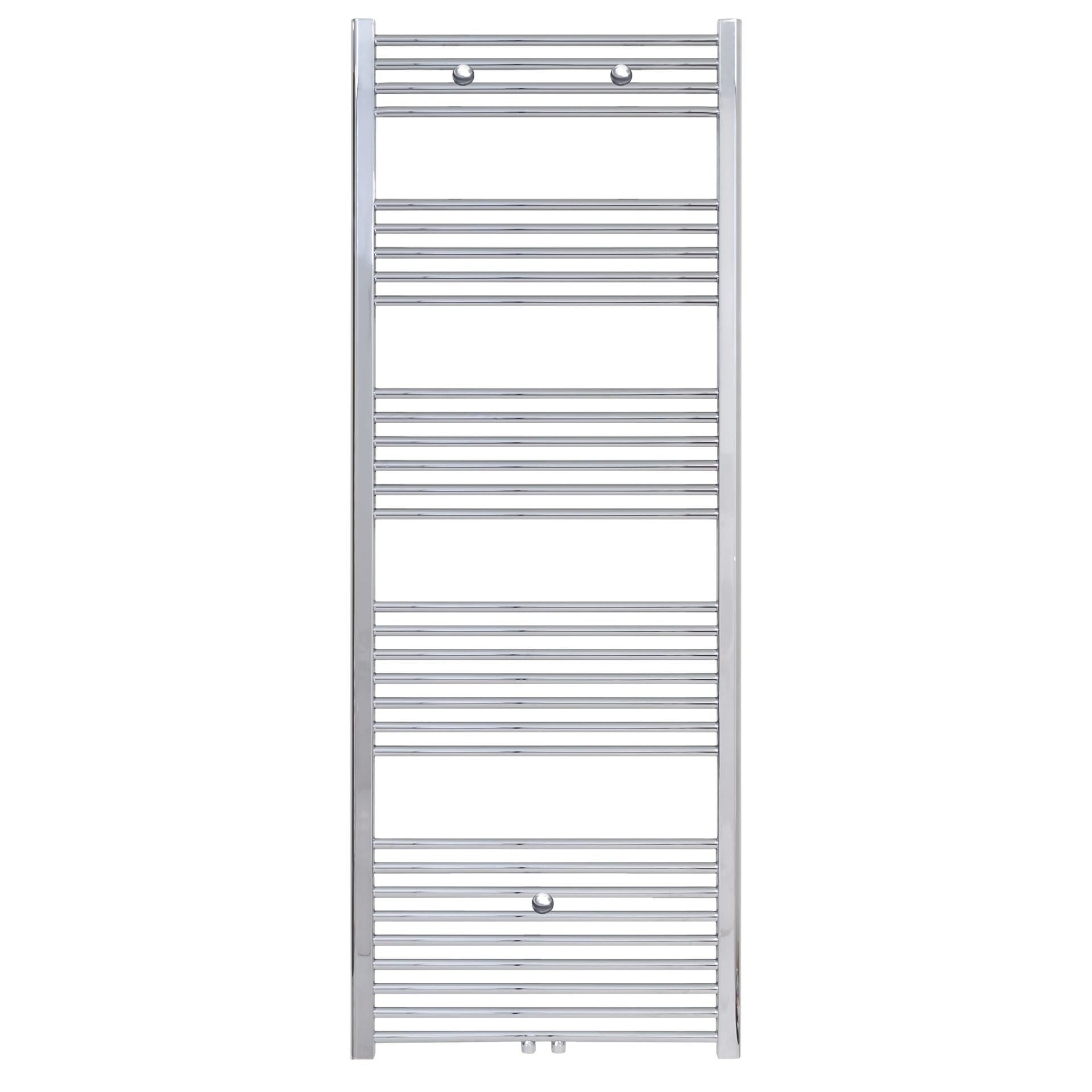 WAN SANITAIR  HANDDOEK RADIATOR. MIDDEN AANSL.1800X600-CHROOM-BELRAD-661W