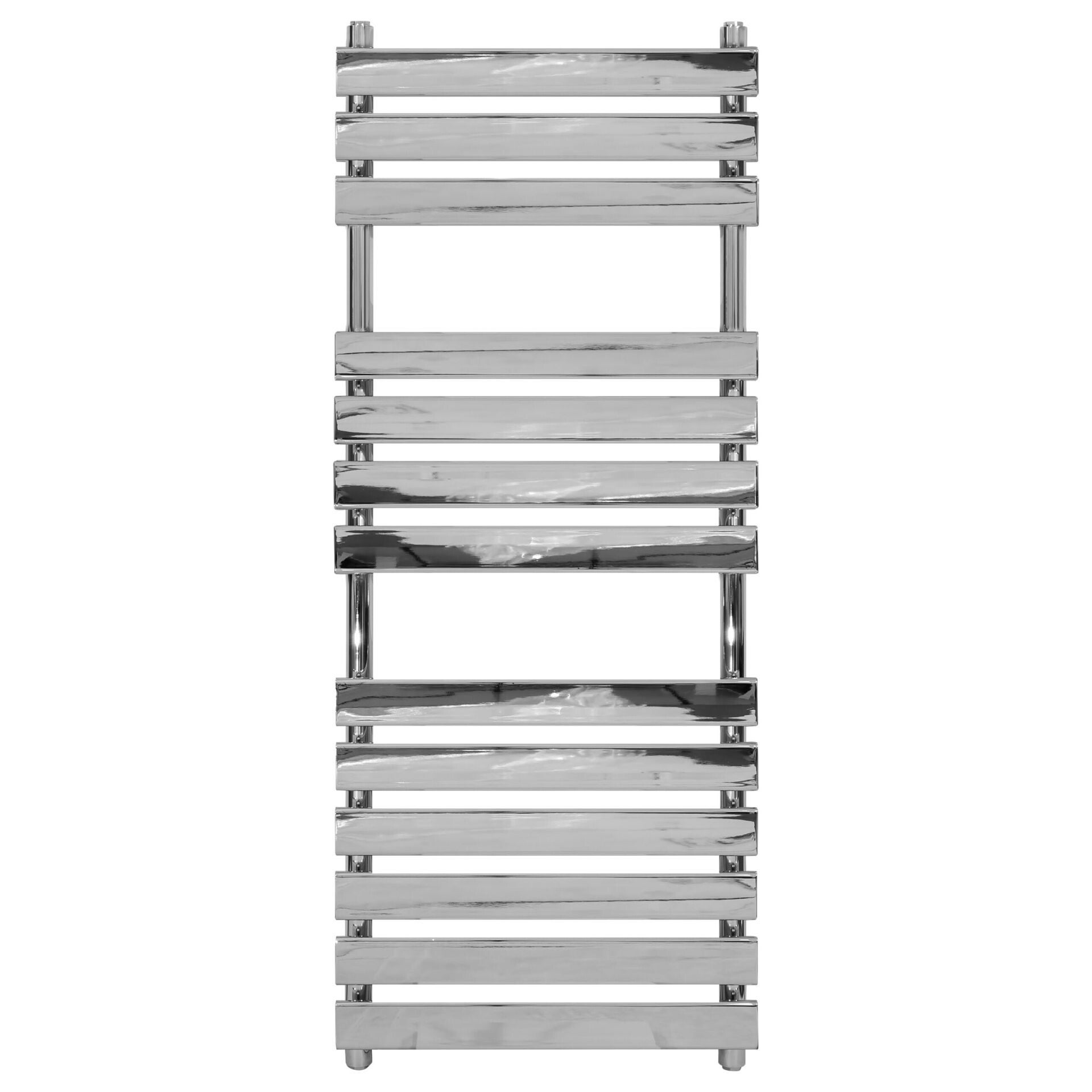 WAN SANITAIR  FLORA LINKS-RECHTS AANSLUITING CHROOM 1300X500-430 WATT