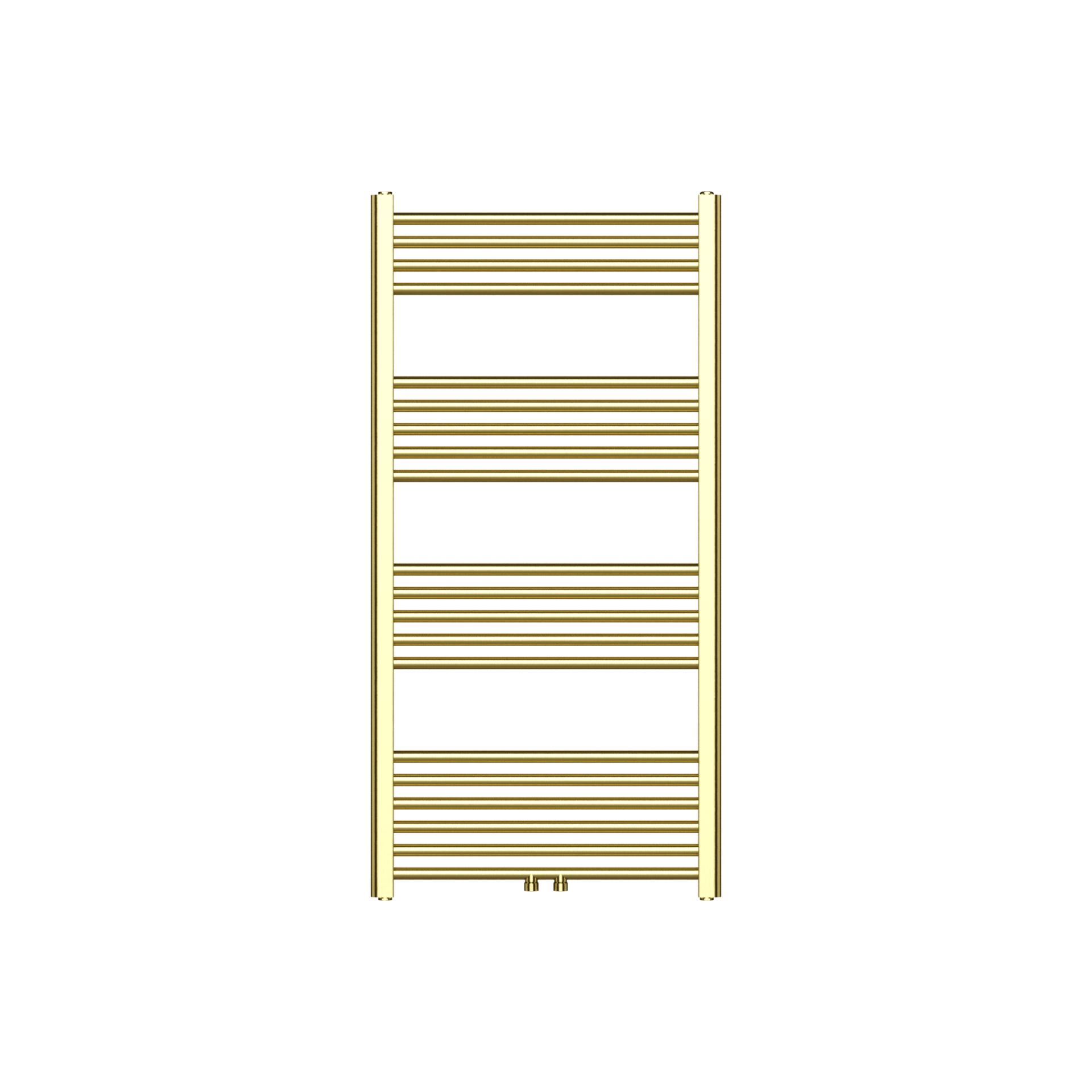 WAN SANITAIR   HANDDOEKDROGER - LINKS-RECHTS/MIDDENAANSLUITING - 414 WATT - 1200X600CM - GEBORSTELD GOUD