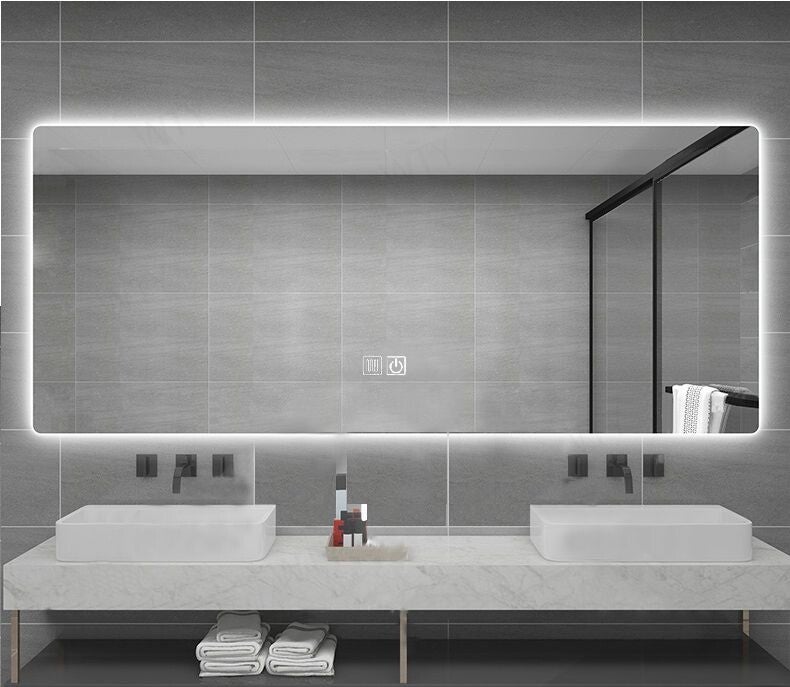 WAN MEUBELEN  QUEEN LED-SPIEGEL MET VERWARMING (160X60CM)