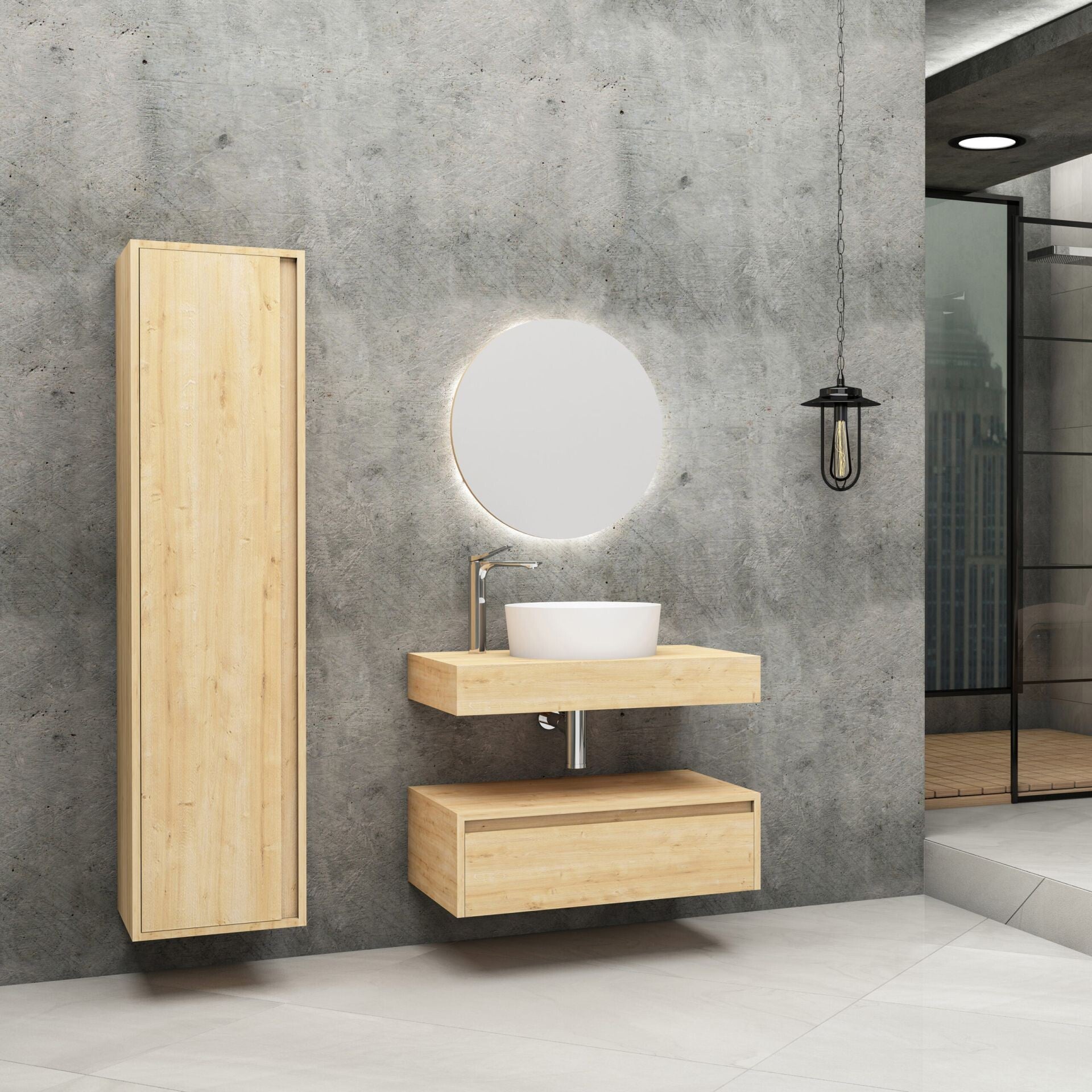 WAN MEUBELEN  LINA ONDERKAST (80CM) - SAFIR