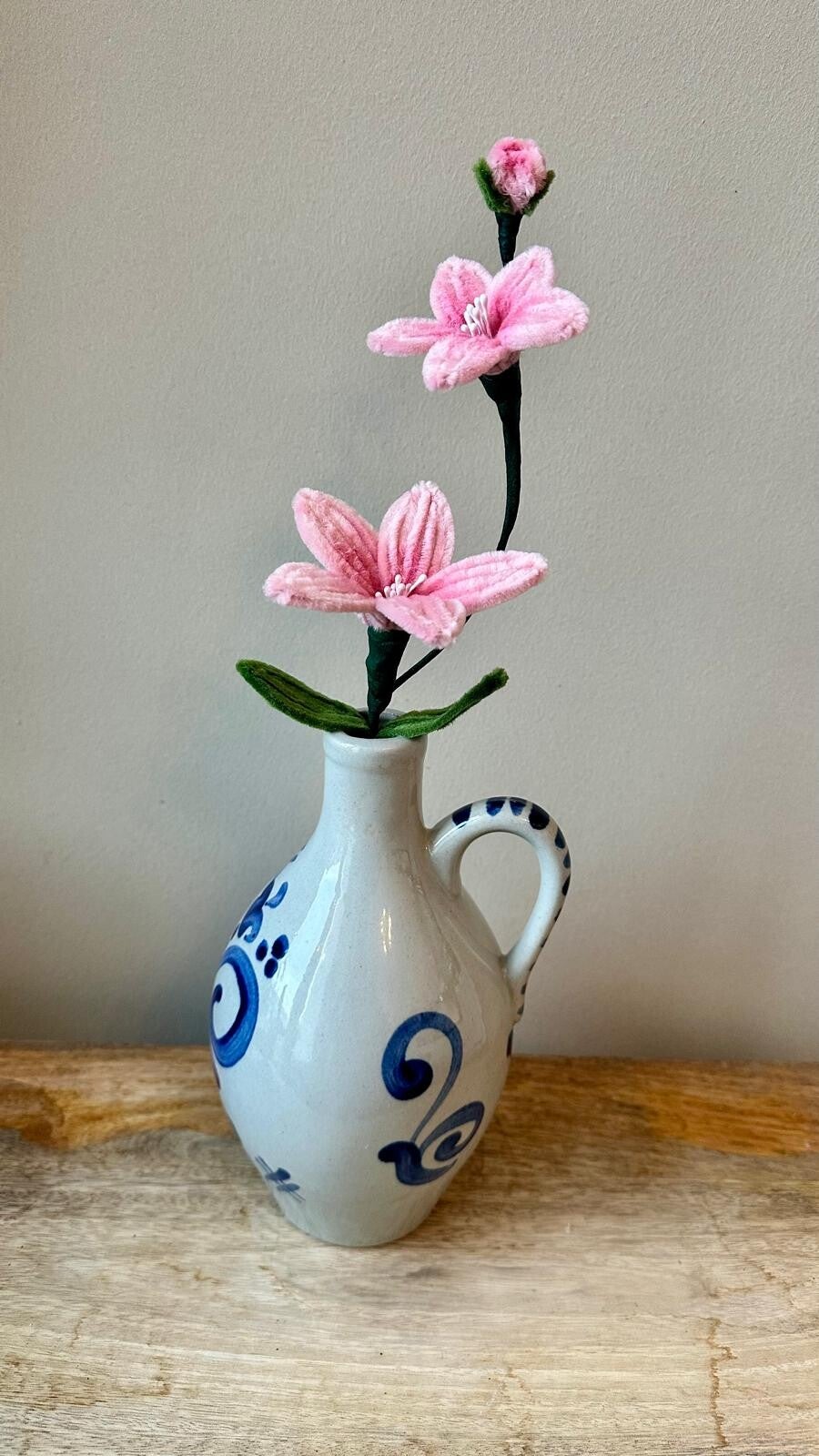 Lily Blue Vase