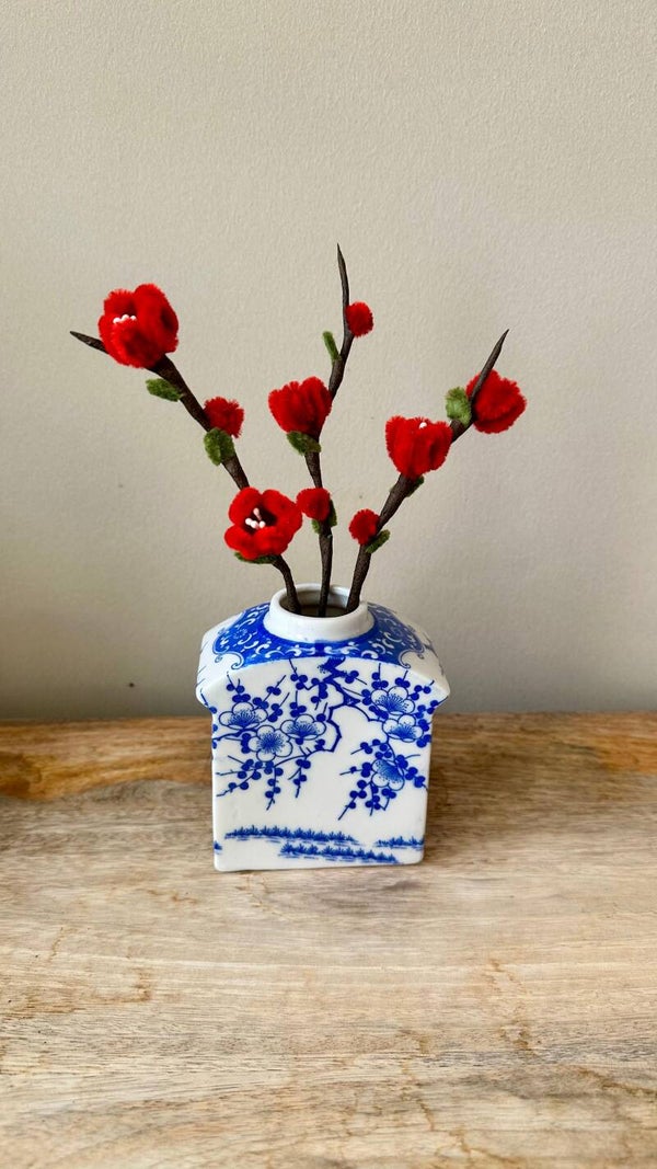 Blossom Porcelain Vase