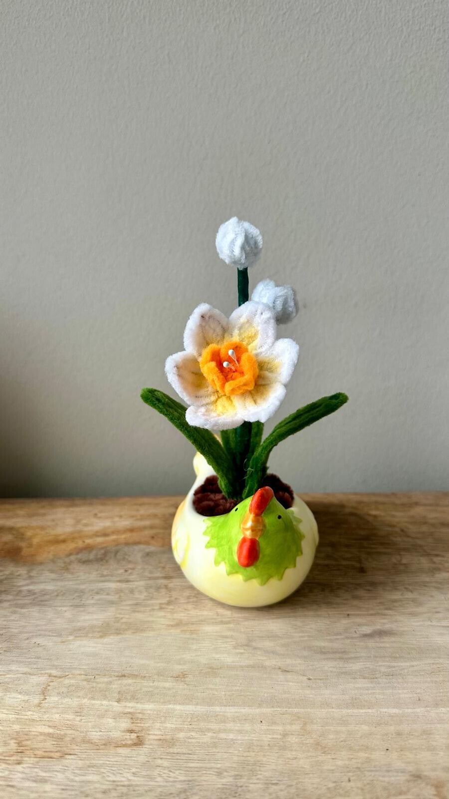 Spring Hen Vase