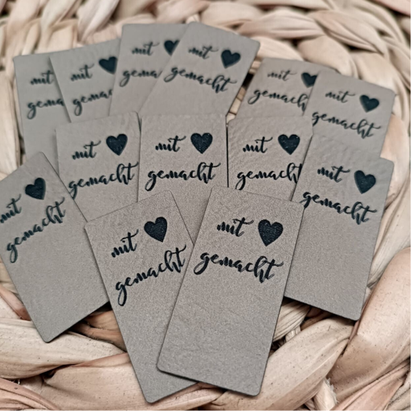 mit Liebe gemacht - Knicklabels