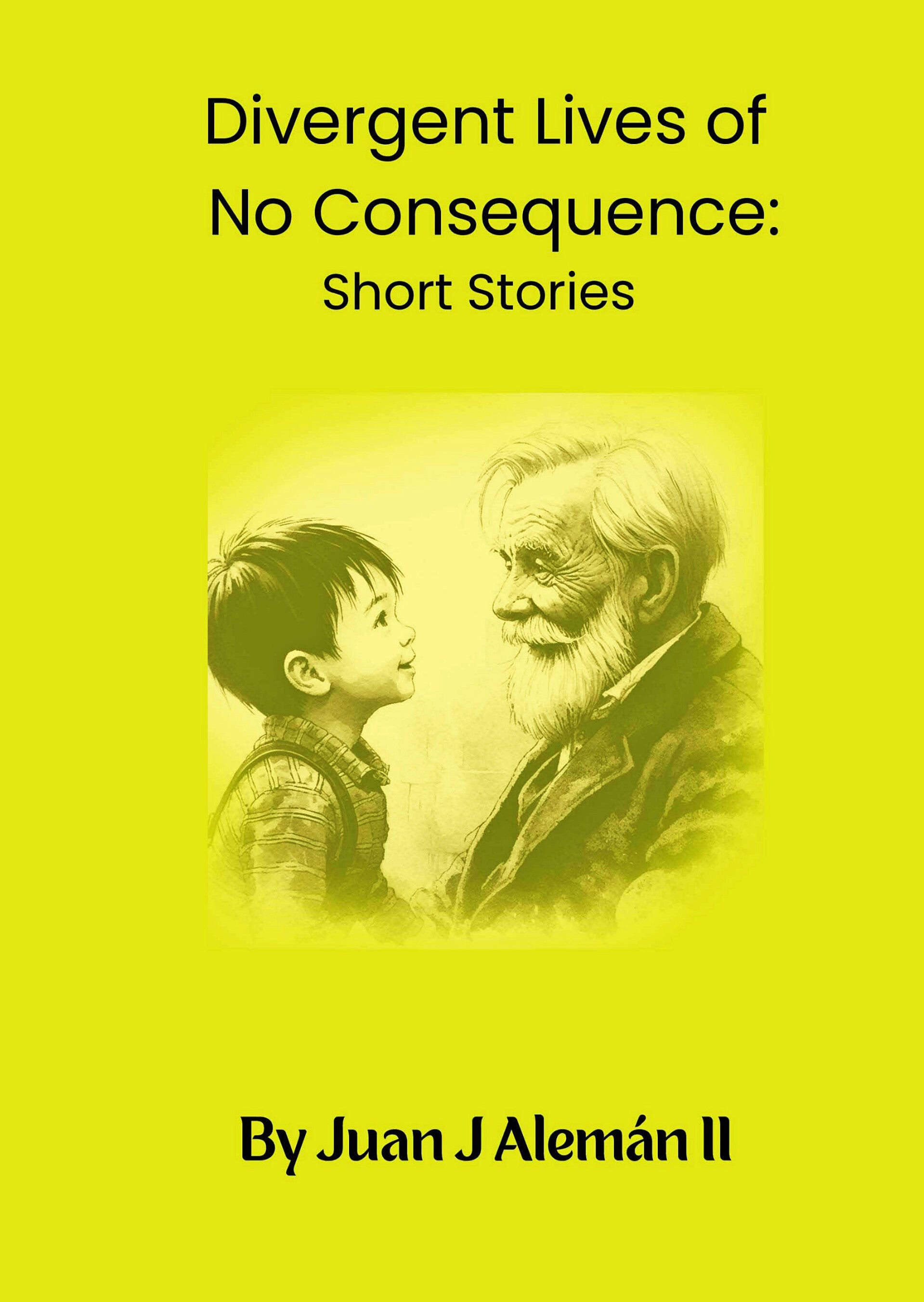 Personally Signed Paperback Divergent Lives of No Consequence: Short Stories