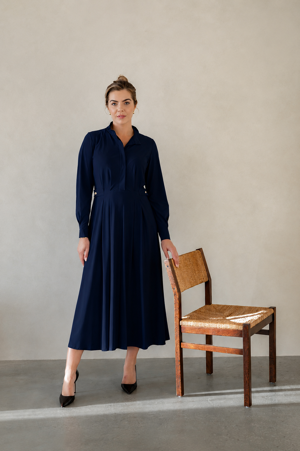 Jurk Izzy - Navy
