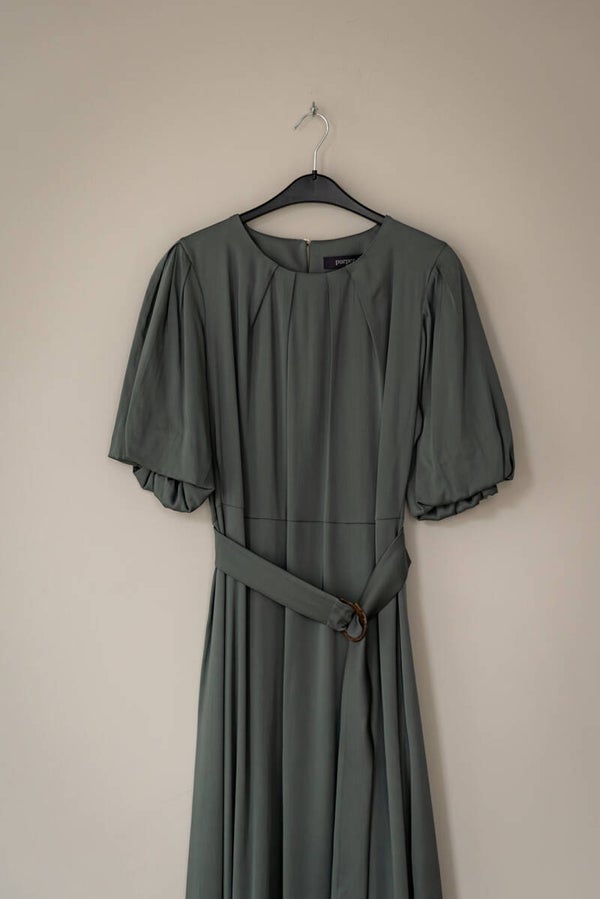 Jurk Hazel - Teal Green