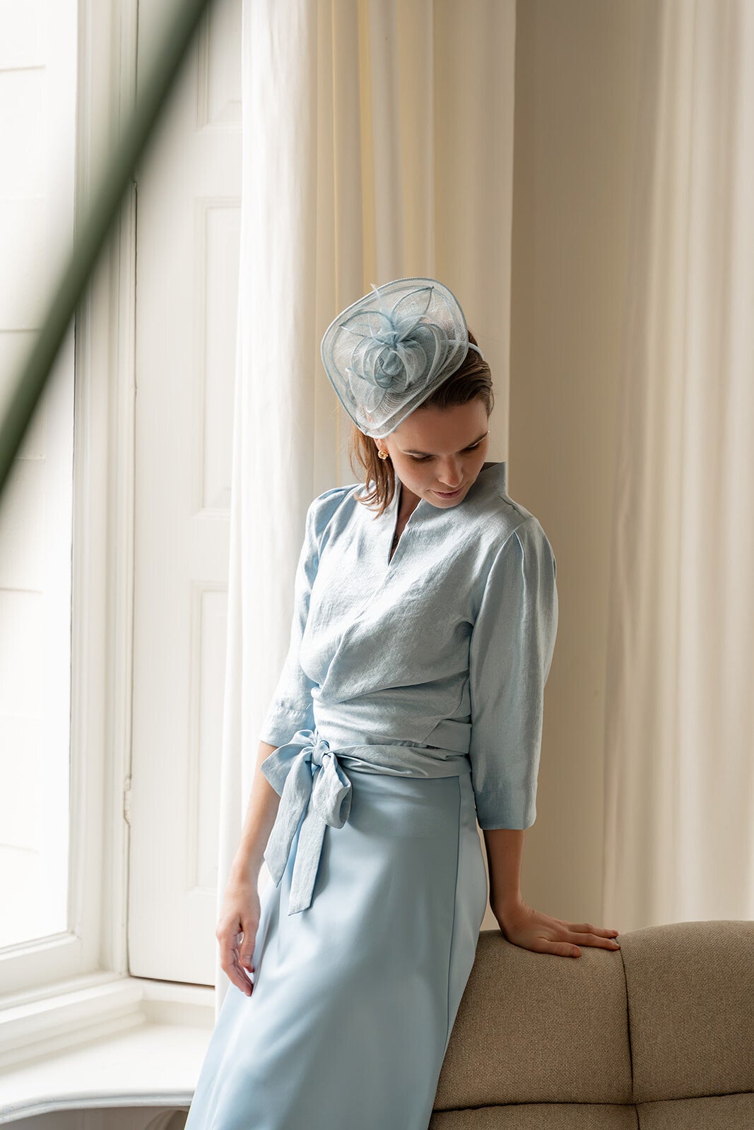 Top Heidi - Licht blauw