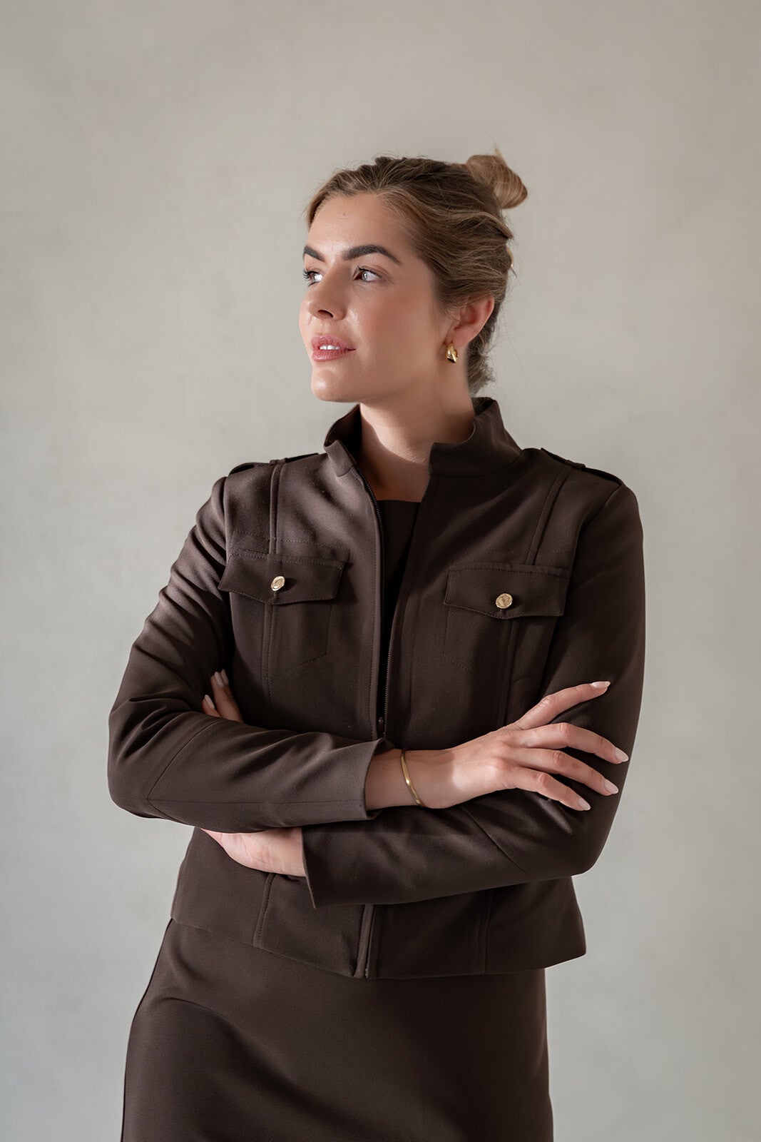 Blazer Imke - bruin