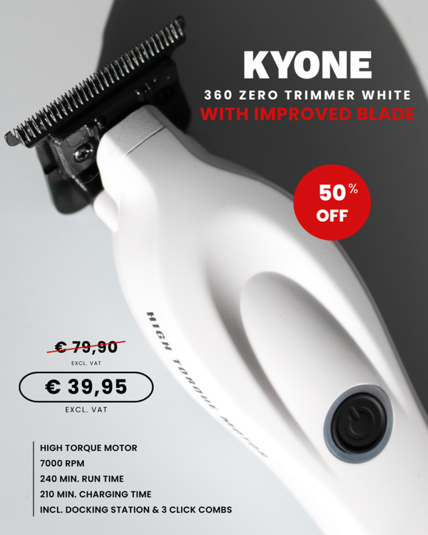 Aanbieding Kyone 360⁰ Zero Trimmer | Wit