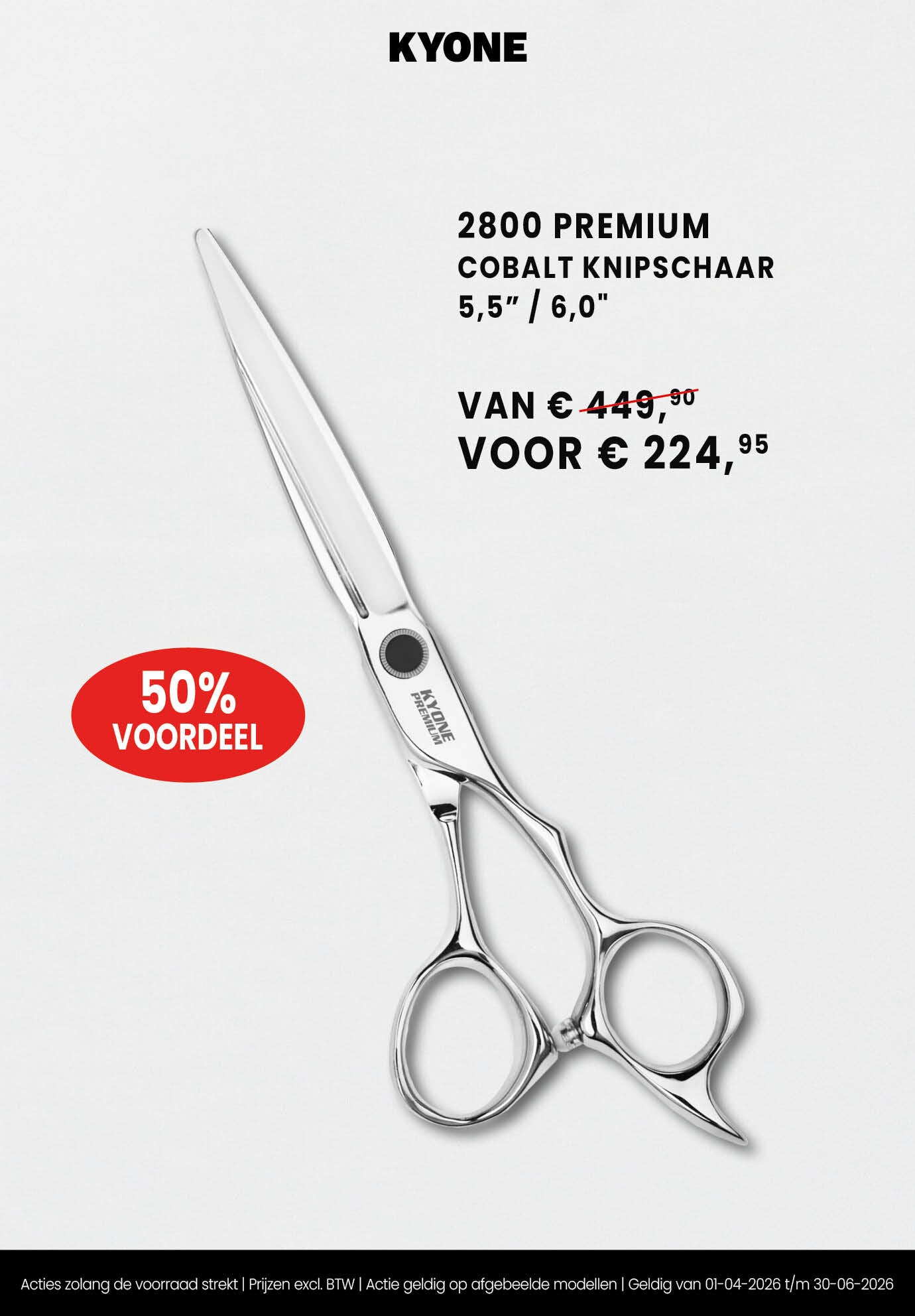 2800 Premium Cobalt knipschaar