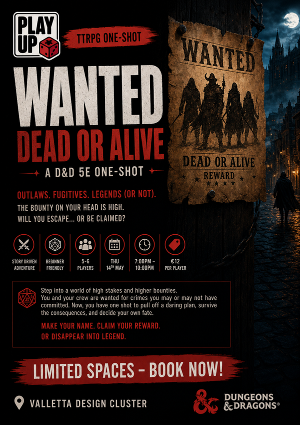 WANTED: DEAD OR ALIVE - A D&D 5e One-Shot