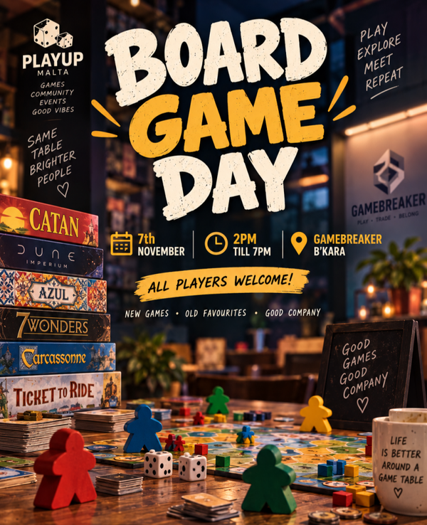 Board game day - 7th November