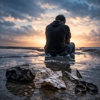 Steen, papier, schaar bij trauma